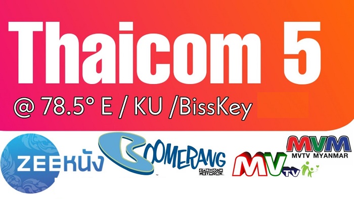update biss key satellite thaicom 5